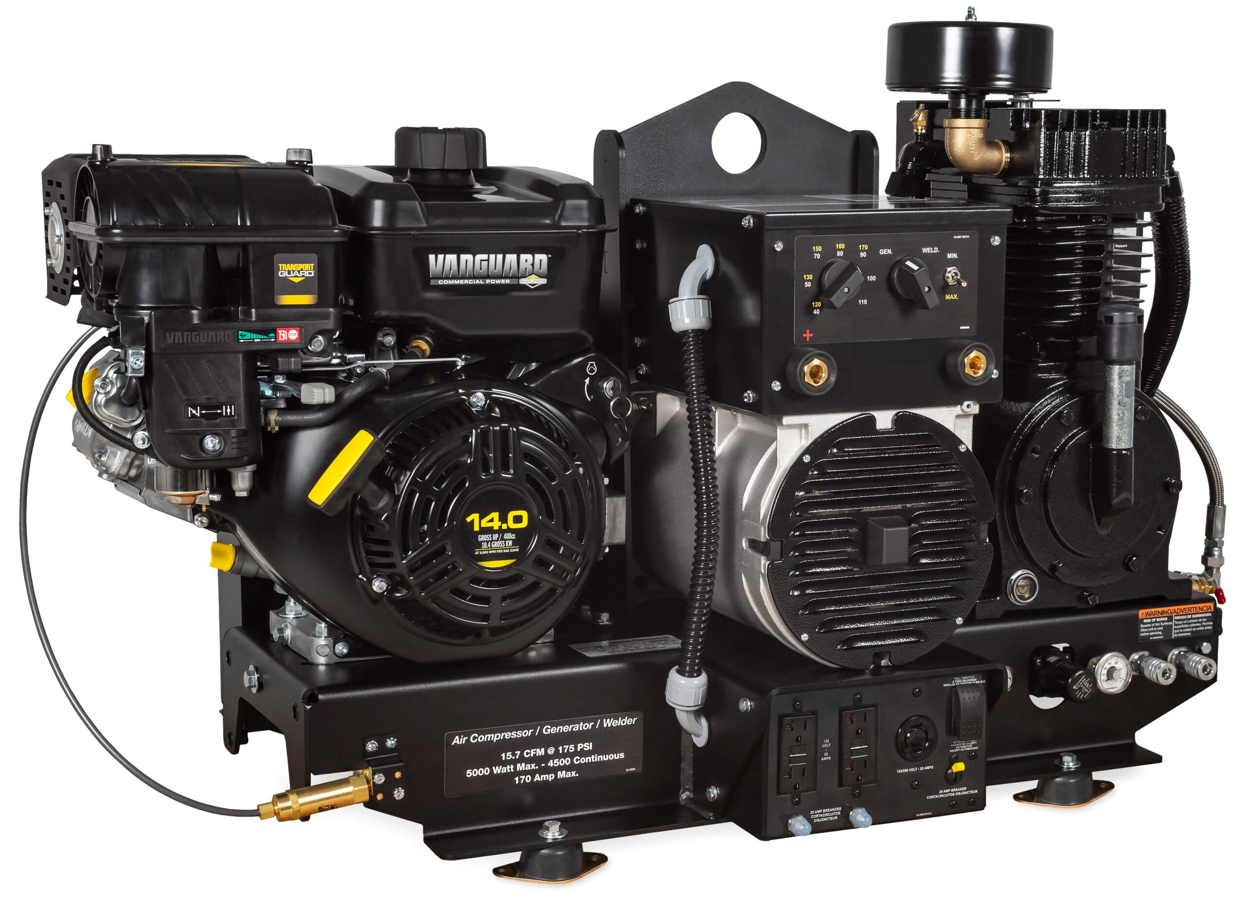 Base-Mount Two Stage Gasoline Combination
