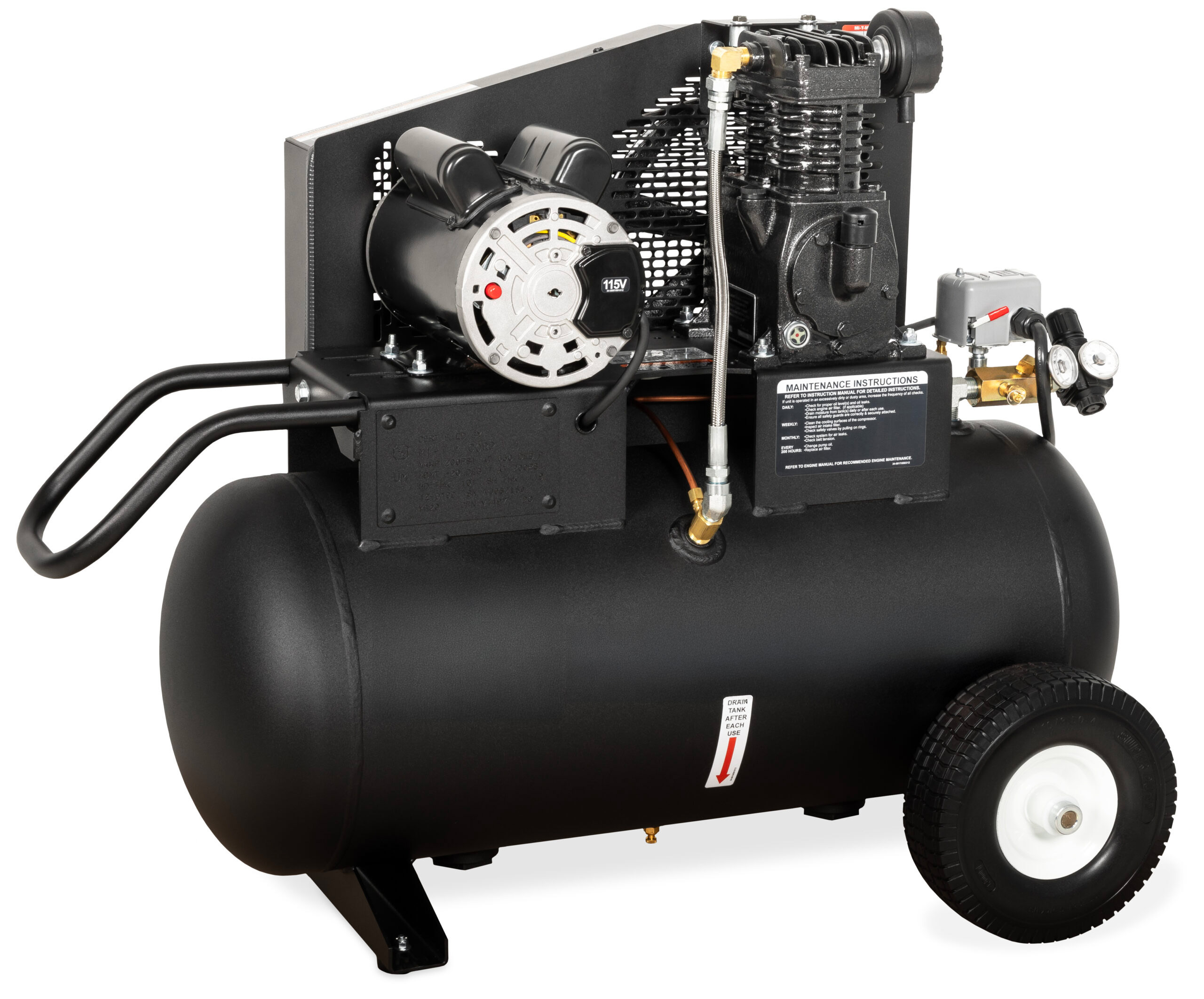 20-Gallon Single Stage Electric