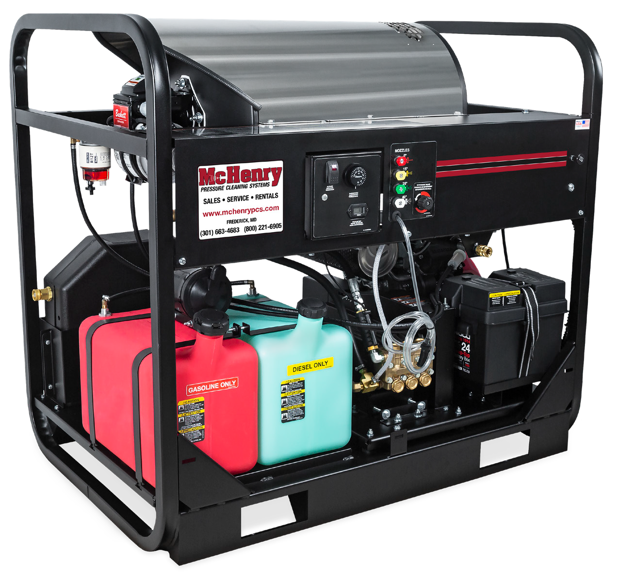 HDC Series Skid Gasoline Belt Drive