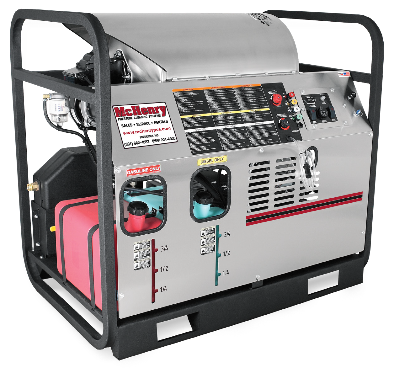 HDS Series Skid Gasoline Belt Drive